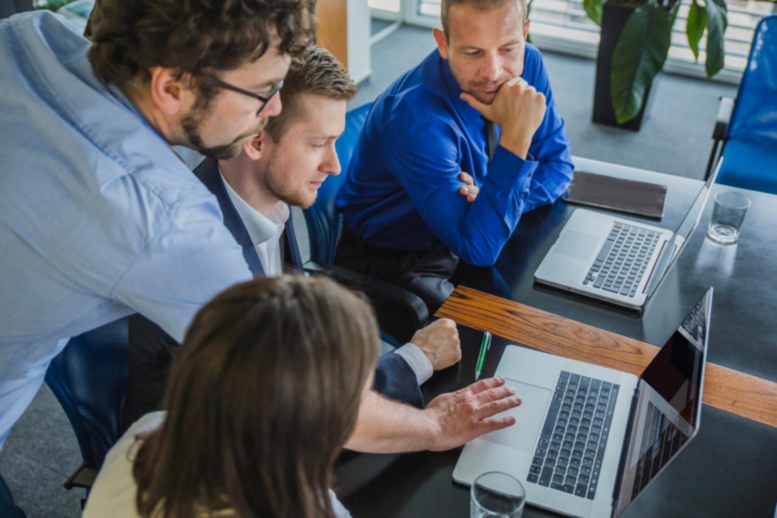 Financial consultant presenting budget optimization strategies